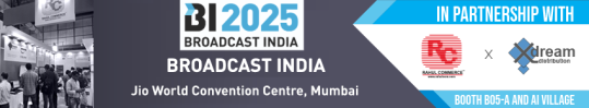Broadcast India 2025 banner