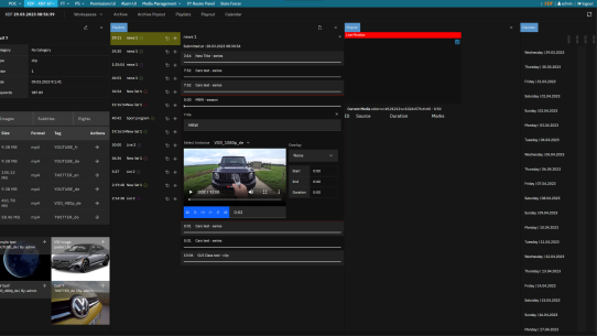 x-dream-Fabrik Playout module